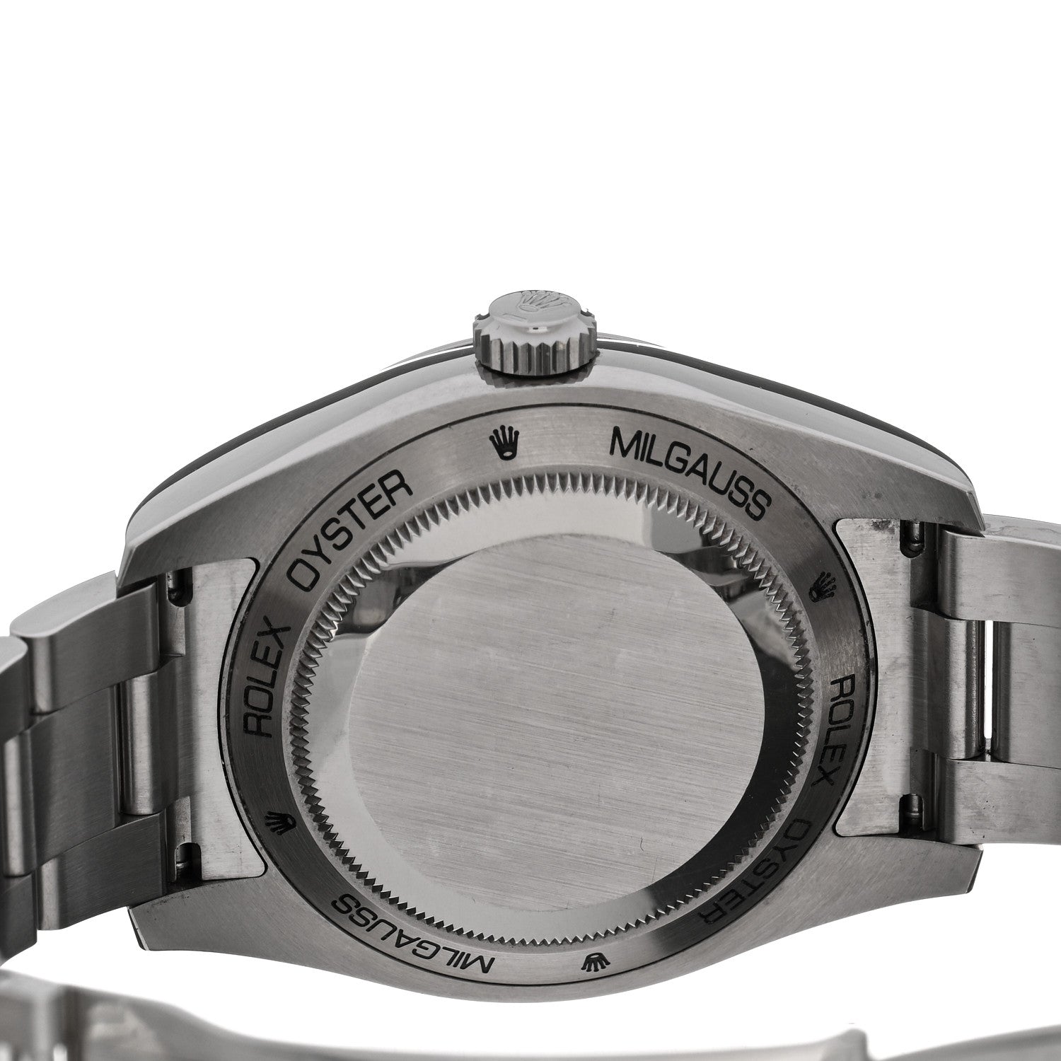 Rolex Stainless Steel 40mm Oyster Perpetual Milgauss Watch Z-Blue 116400GV 4 of 5