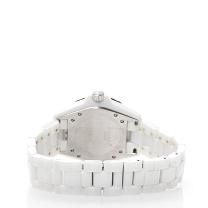 Chanel Stainless Steel Ceramic 38mm J12 Automatic Watch White 3 of 5