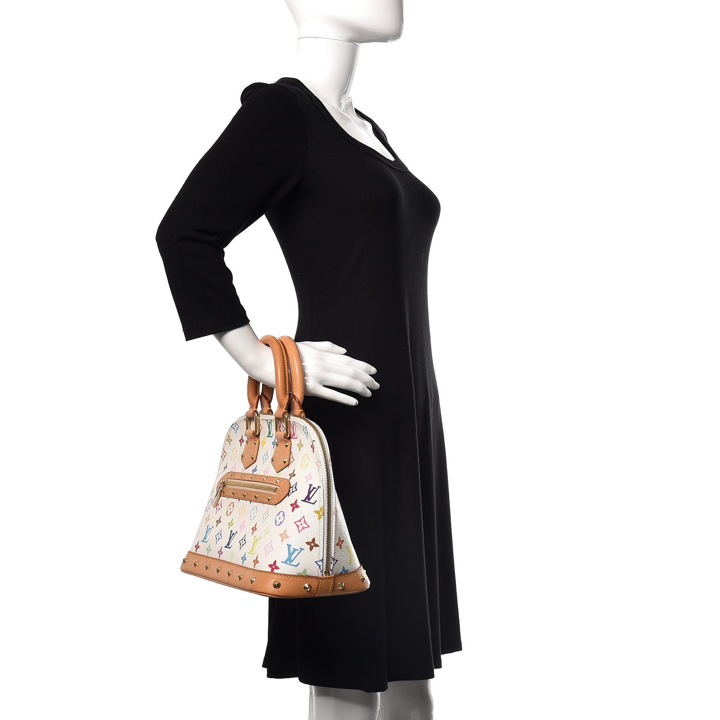 Monogram Multicolor Alma White