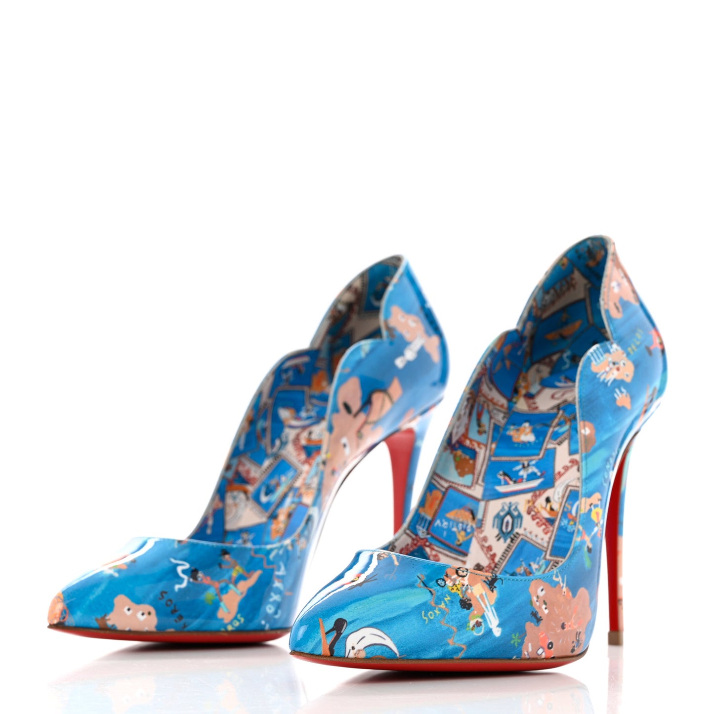 Patent Odissey Hot Chick 100 Pumps 36.5 Multicolor