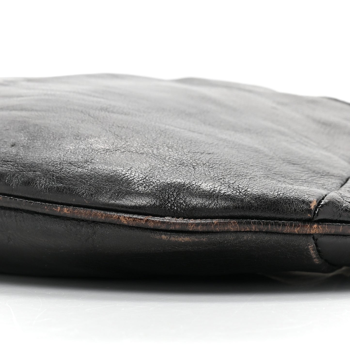 Buffalo Horn Medium Mombasa Hobo Black