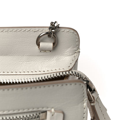 Givenchy Goatskin Diamond Quilted Pocket Crossbody White 11 of 14