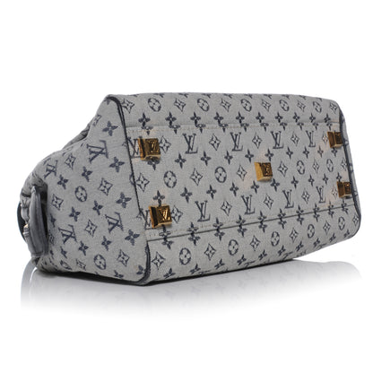 Louis Vuitton Mini Monogram Josephine PM Blue 4 of 7