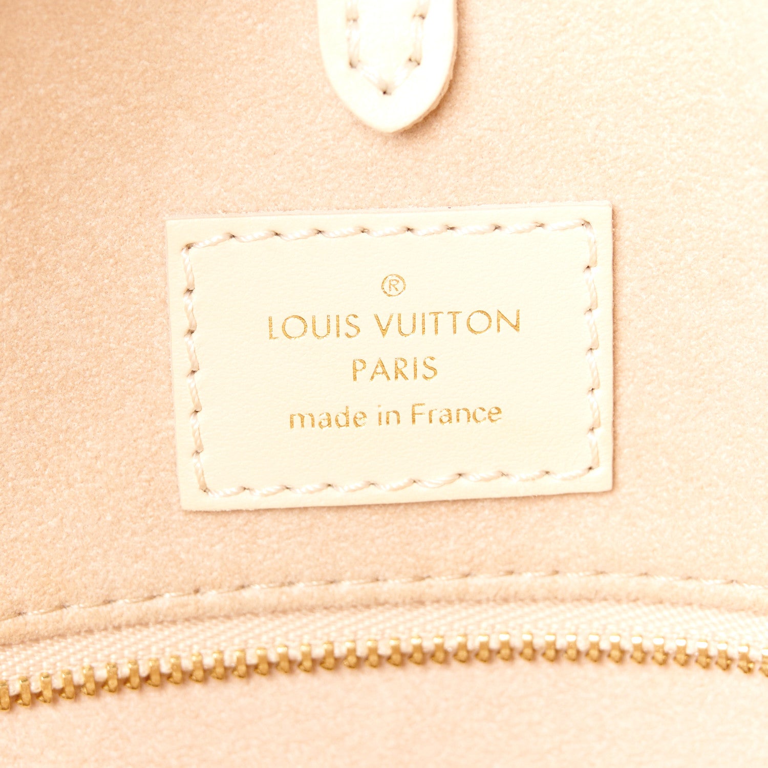 Louis Vuitton Empreinte Monogram Giant Onthego MM Creme Rose Trianon 6 of 9