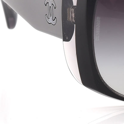 Chanel Mother of Pearl CC Sunglasses 40919 Black 8 of 9