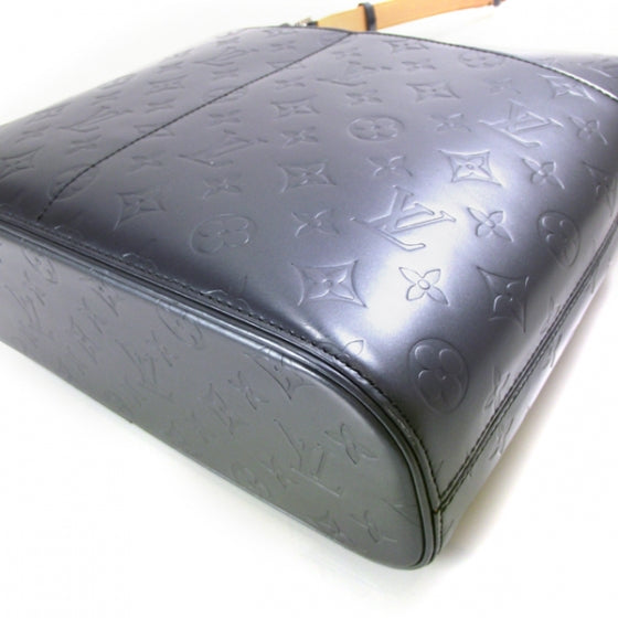Louis Vuitton Mat Monogram Sutter Tote Blue 5 of 9