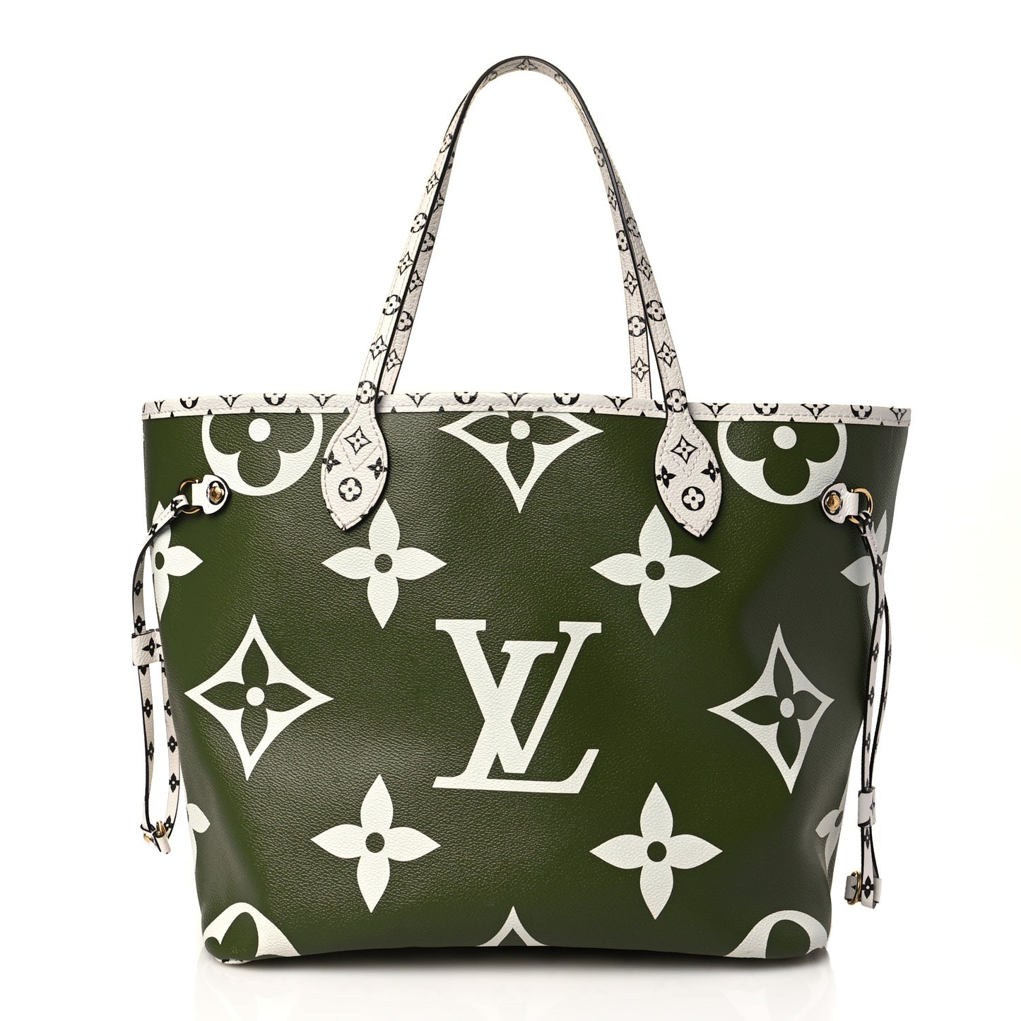 Monogram Giant Neverfull MM Kaki