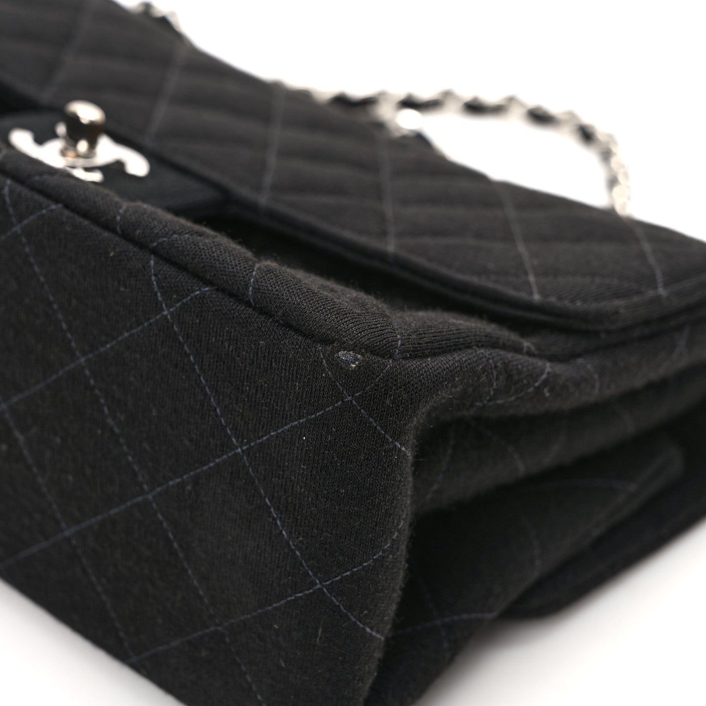 Jersey Double Sided Jumbo Flap Black