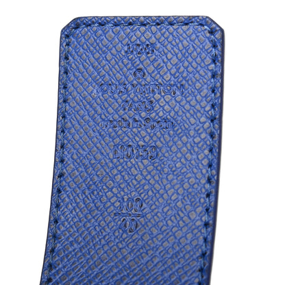 Louis Vuitton Monogram 40mm Reversible LV Initiales Belt 100 40 Cobalt Blue 3 of 4