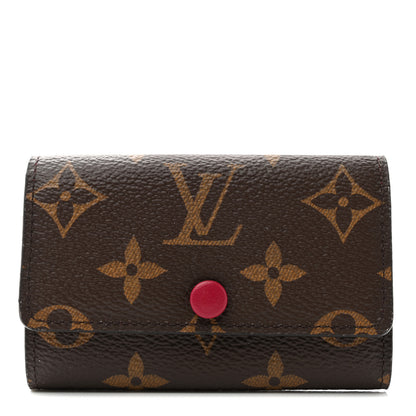 Louis Vuitton Monogram 6 Key Multicles Holder Fuchsia 1 of 6