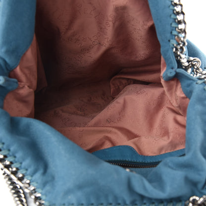 Stella McCartney Shaggy Deer Falabella Fold Over Tote Blue 5 of 9