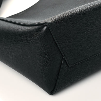 Celine Soft Grained Calfskin Small Sangle Bucket Bag Black 9 of 10