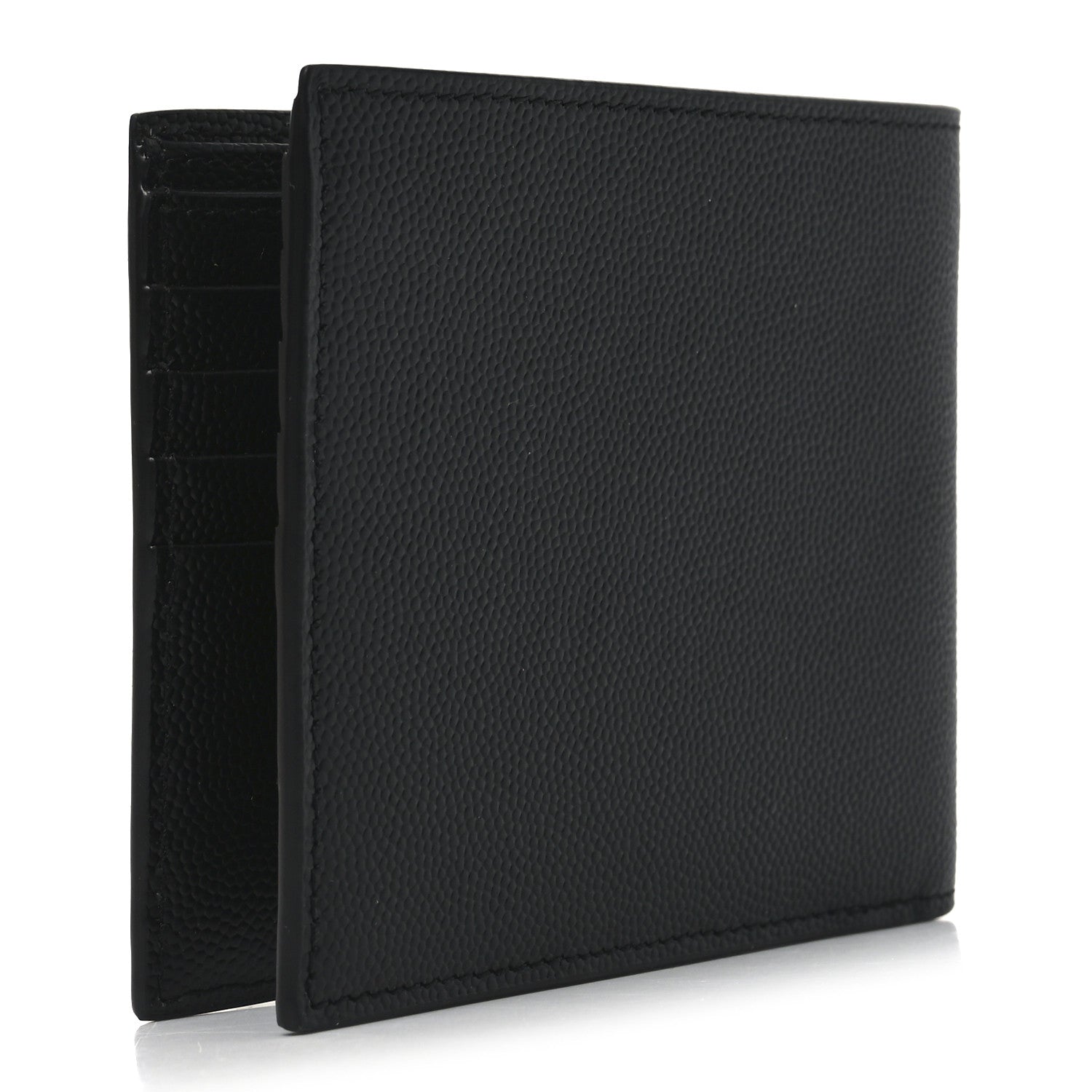 Saint Laurent Grain De Poudre Paris East West Wallet Black 3 of 8