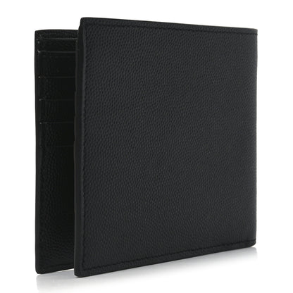 Saint Laurent Grain De Poudre Paris East West Wallet Black 3 of 8