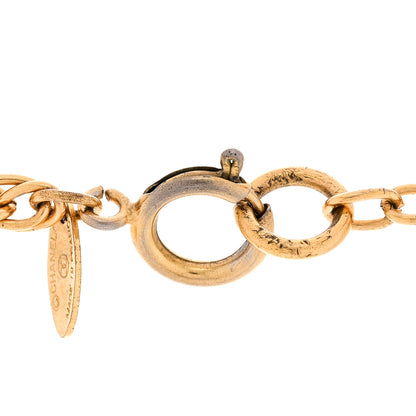Chanel CC Pendant Necklace Gold 5 of 7