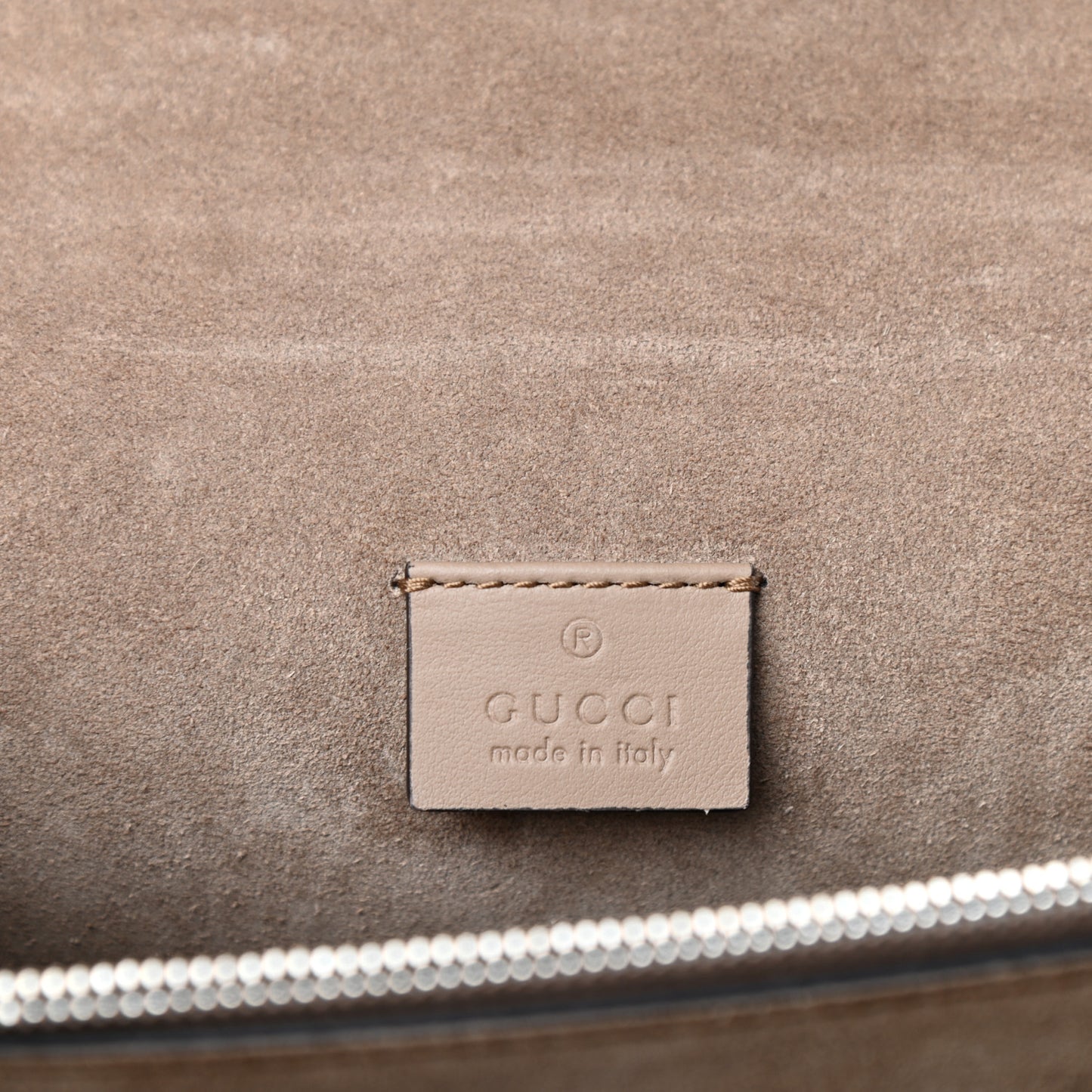 GG Supreme Monogram Small Dionysus Shoulder Bag Taupe