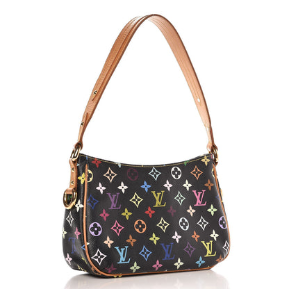 Louis Vuitton Monogram Multicolor Lodge PM Black 3 of 14