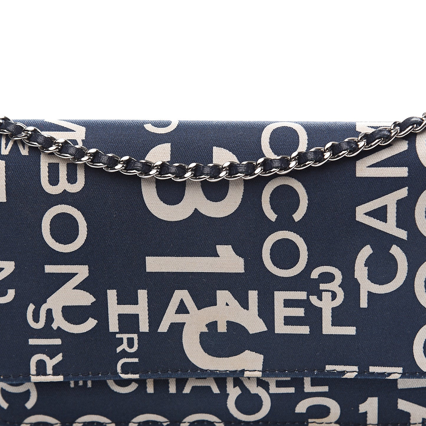 Denim Coco Wallet On Chain WOC Blue