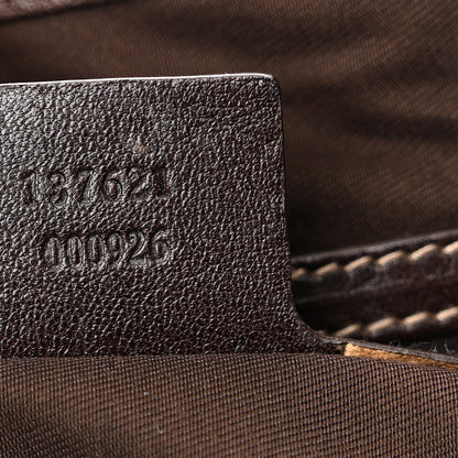 Gucci Monogram Medium Pelham Shoulder Bag Dark Brown 7 of 12