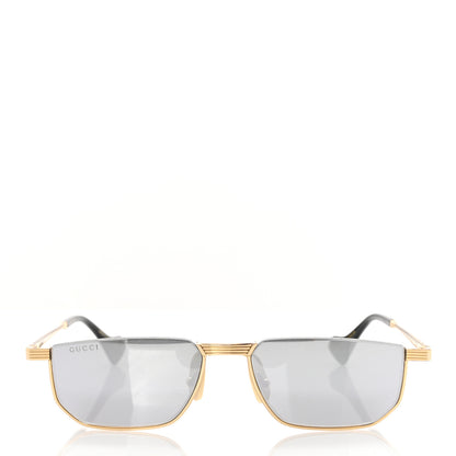 Gucci Metal Logo Sunglasses GG0627S Gold 2 of 6