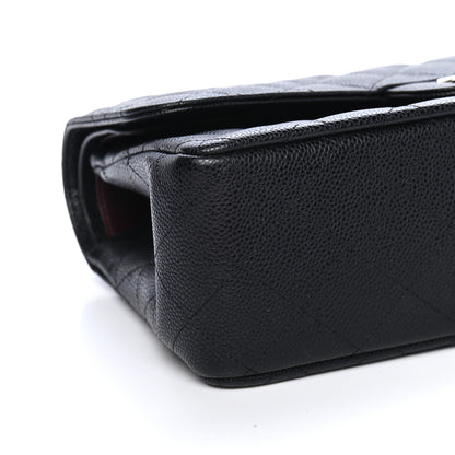 Chanel Caviar Quilted Jumbo Double Flap Black 8 of 9