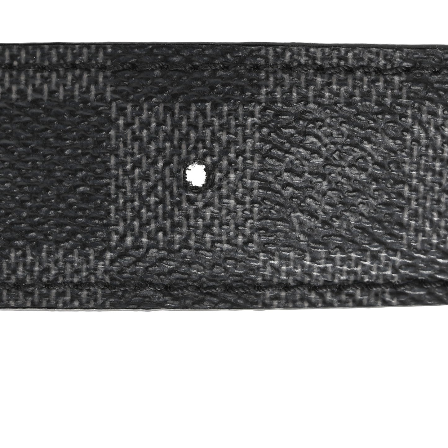 Damier Graphite Calfskin Belt 100 40 Black