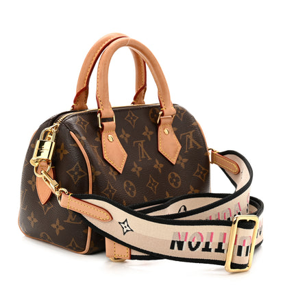 Louis Vuitton Monogram Speedy Bandouliere 20 Black 3 of 11