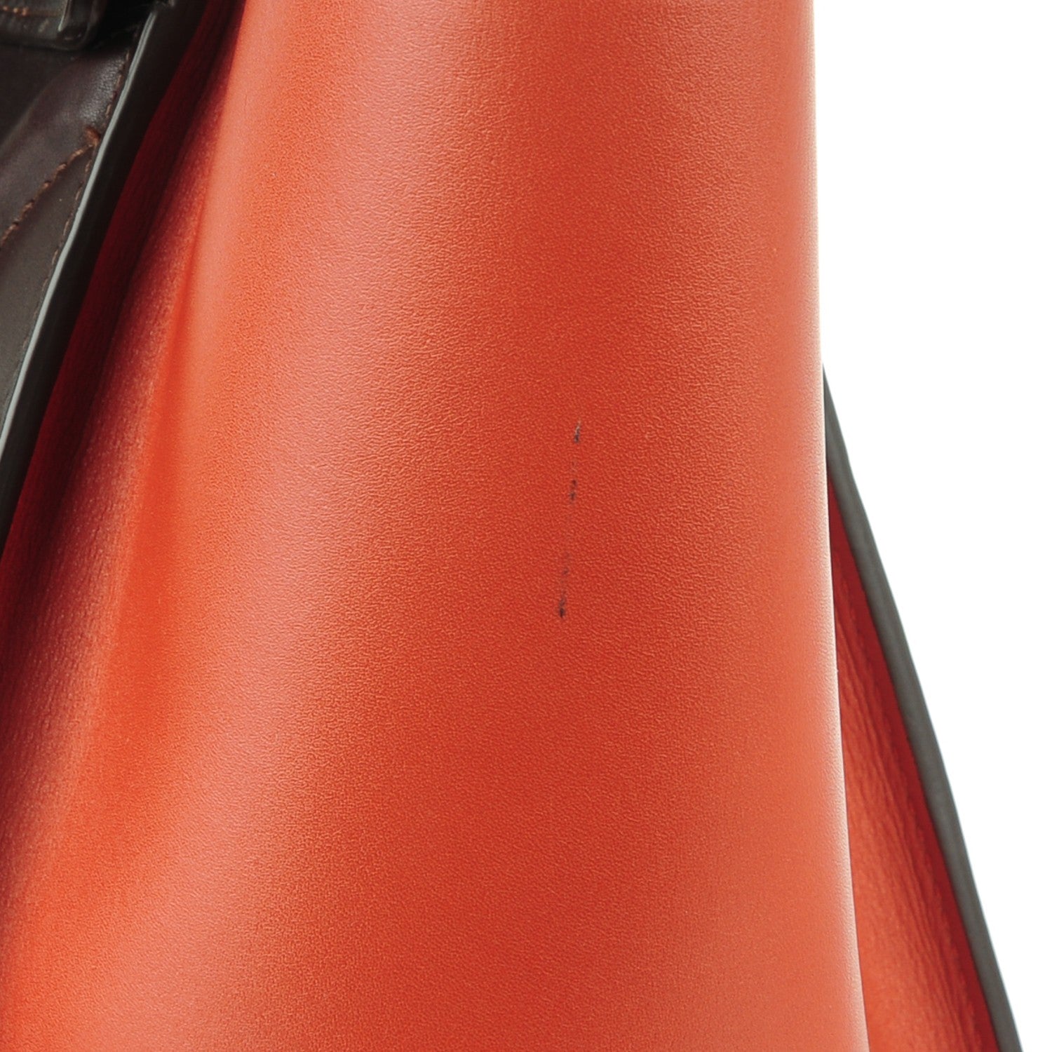 Celine Satin Calfskin Mini Tri-Color Luggage Blood 9 of 9