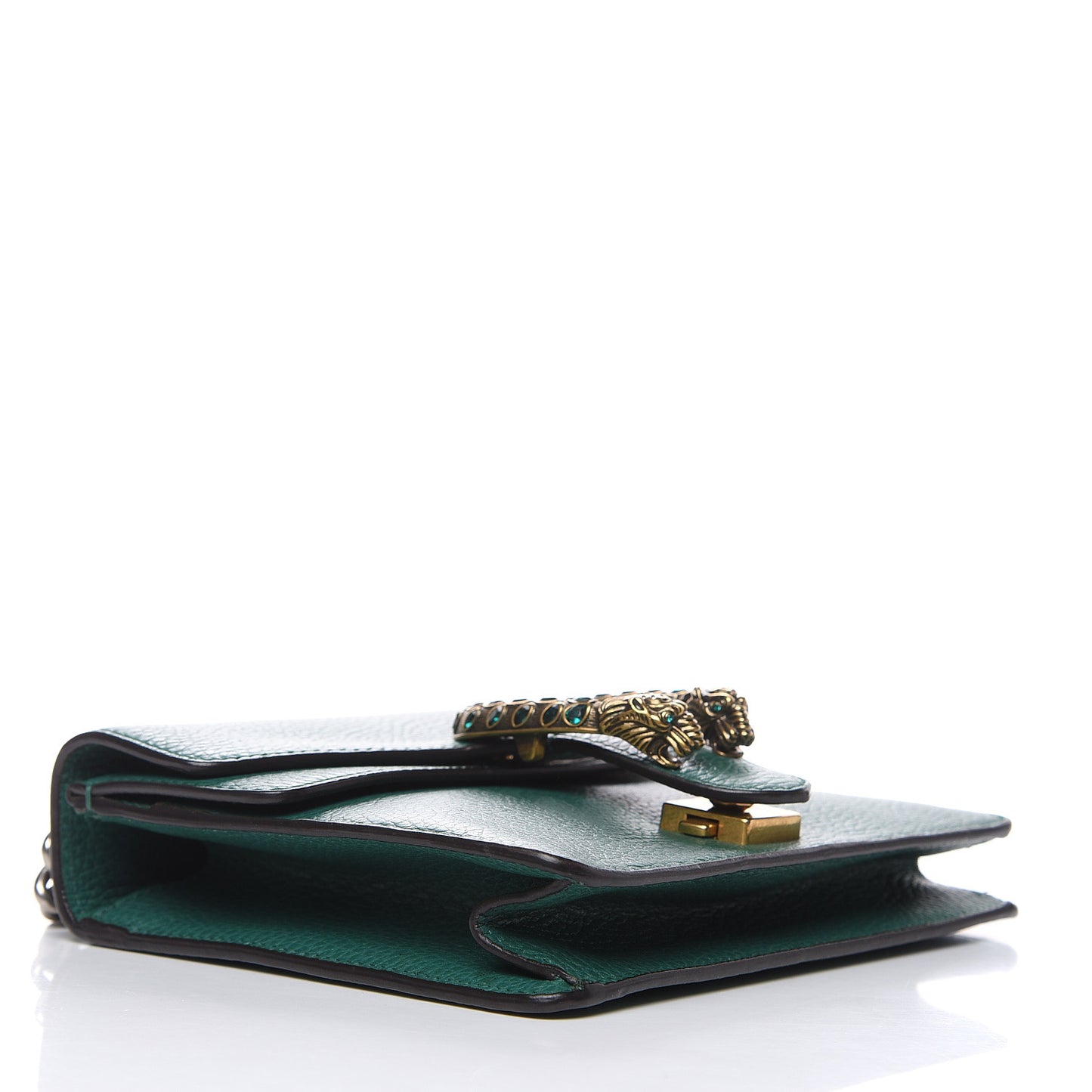 Calfskin Mini Dionysus Shoulder Bag Emerald
