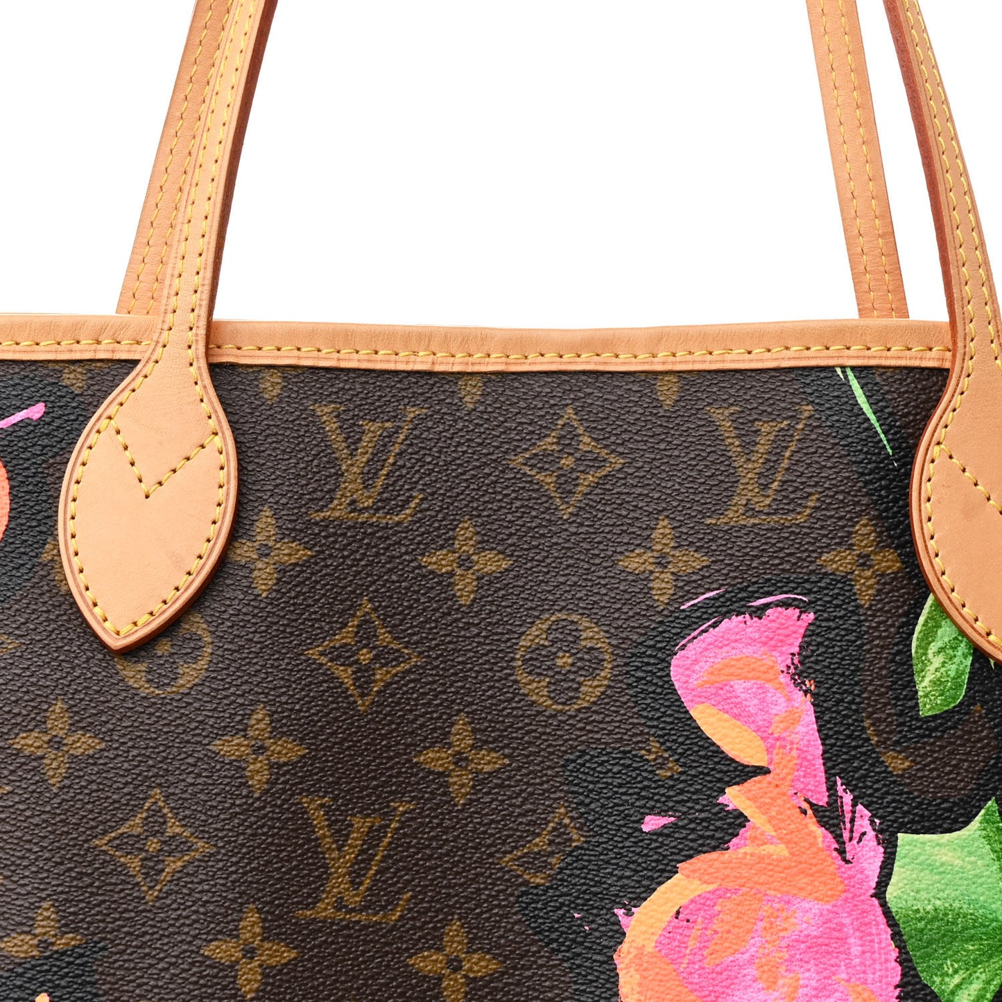 Monogram Roses Neverfull MM