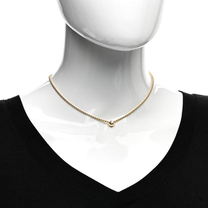 Cartier 18K Yellow Gold Diamond .20ct Draperie de Decollete Necklace 2 of 5