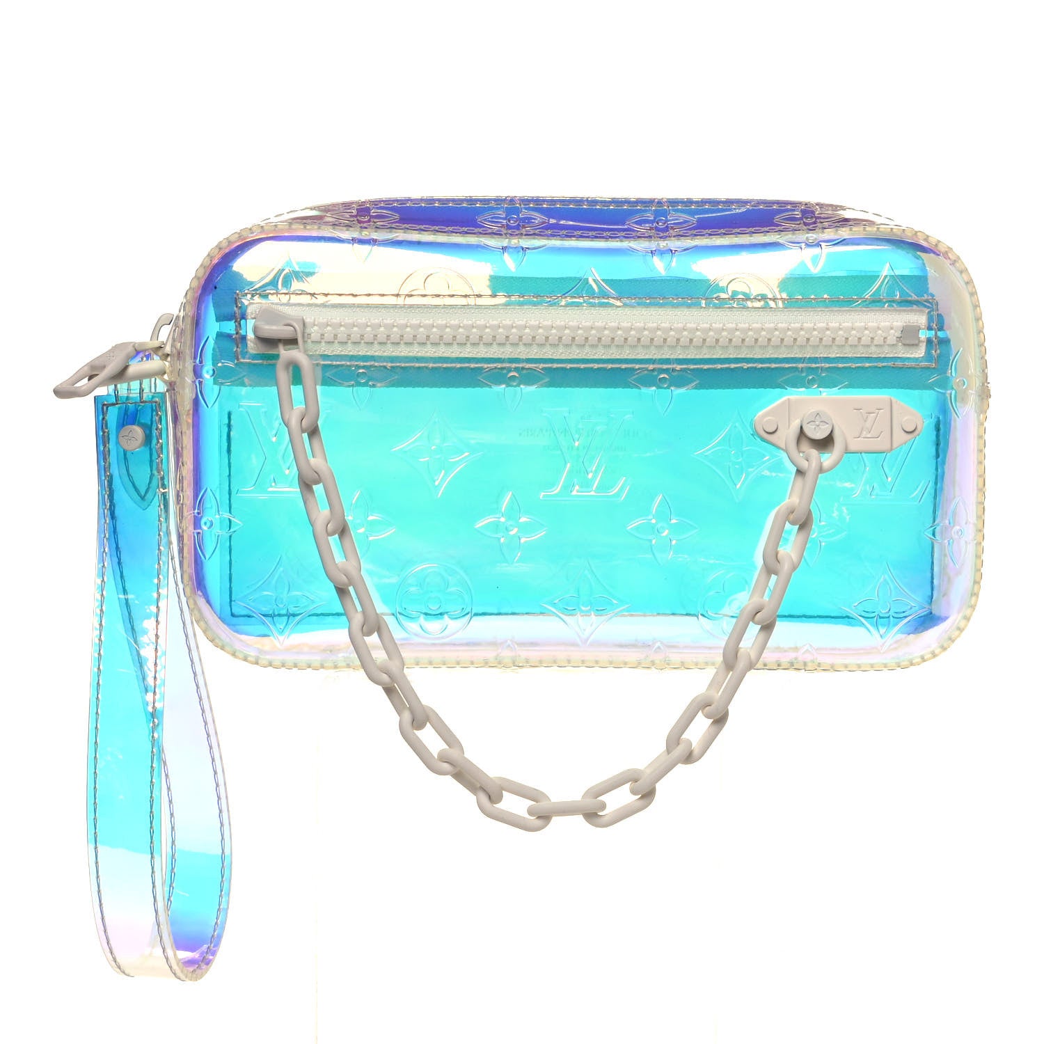 Louis Vuitton PVC Monogram Pochette Volga Iridescent Prism 1 of 11