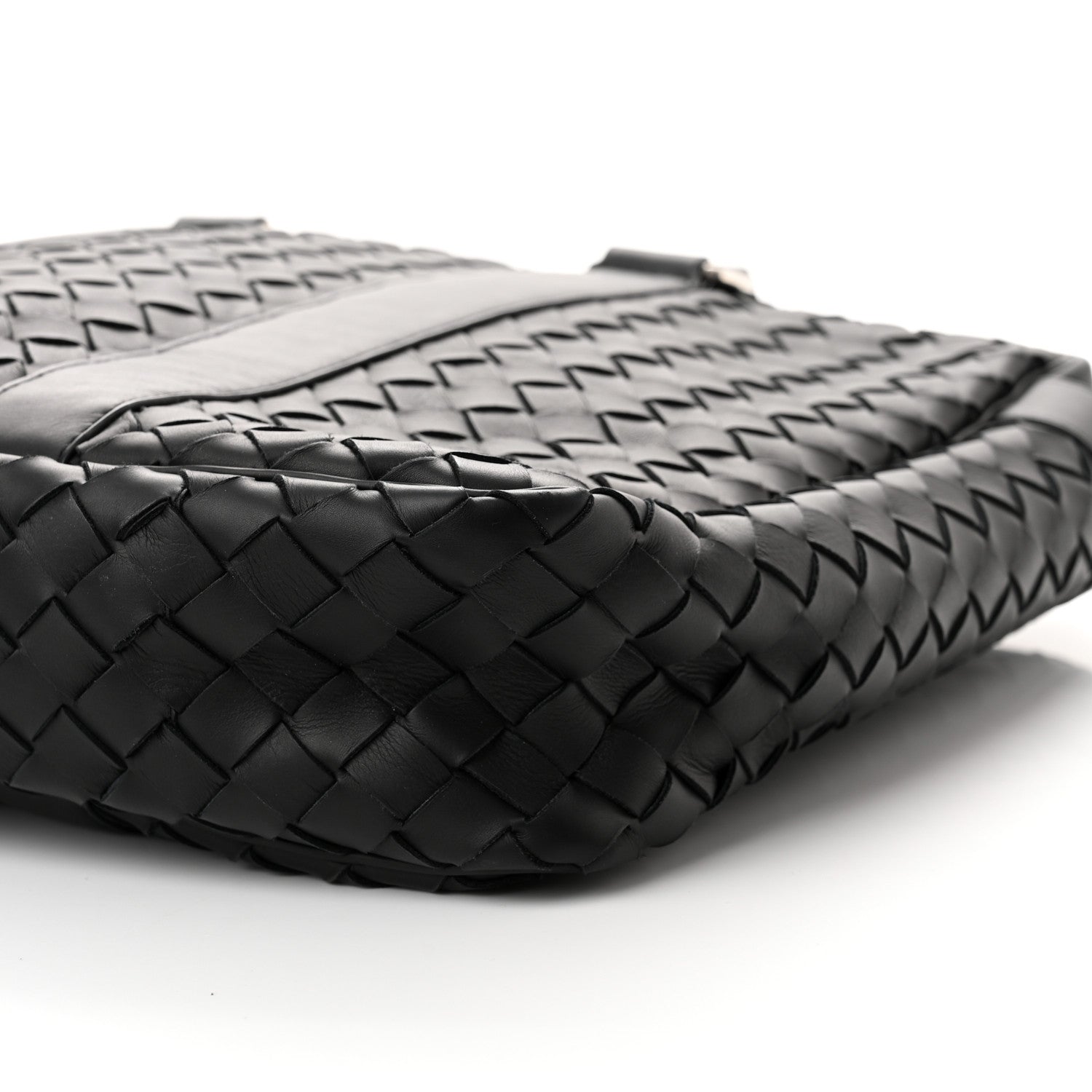 Bottega Veneta Nappa Intrecciato Large Briefcase Black 8 of 8