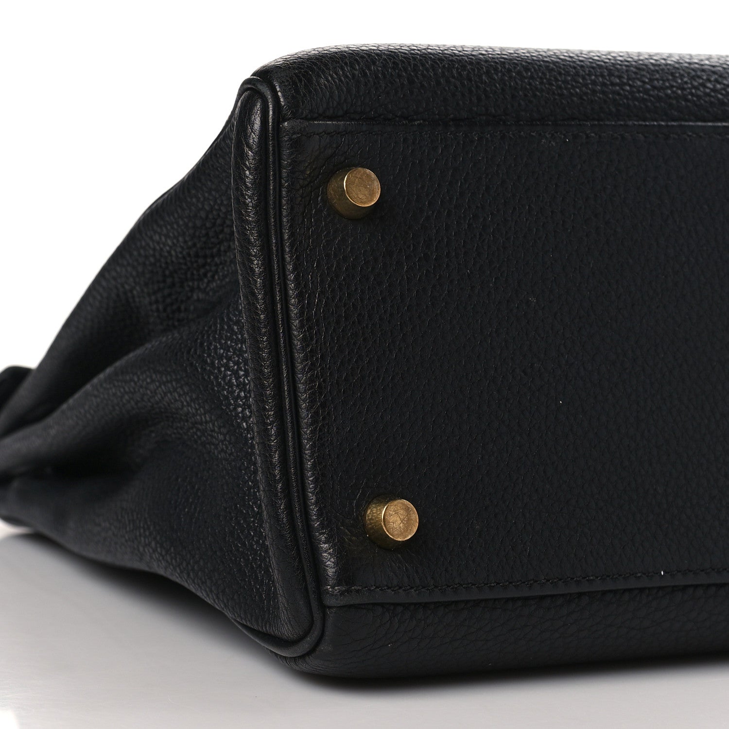 Hermes Togo Kelly Retourne 32 Black 8 of 10