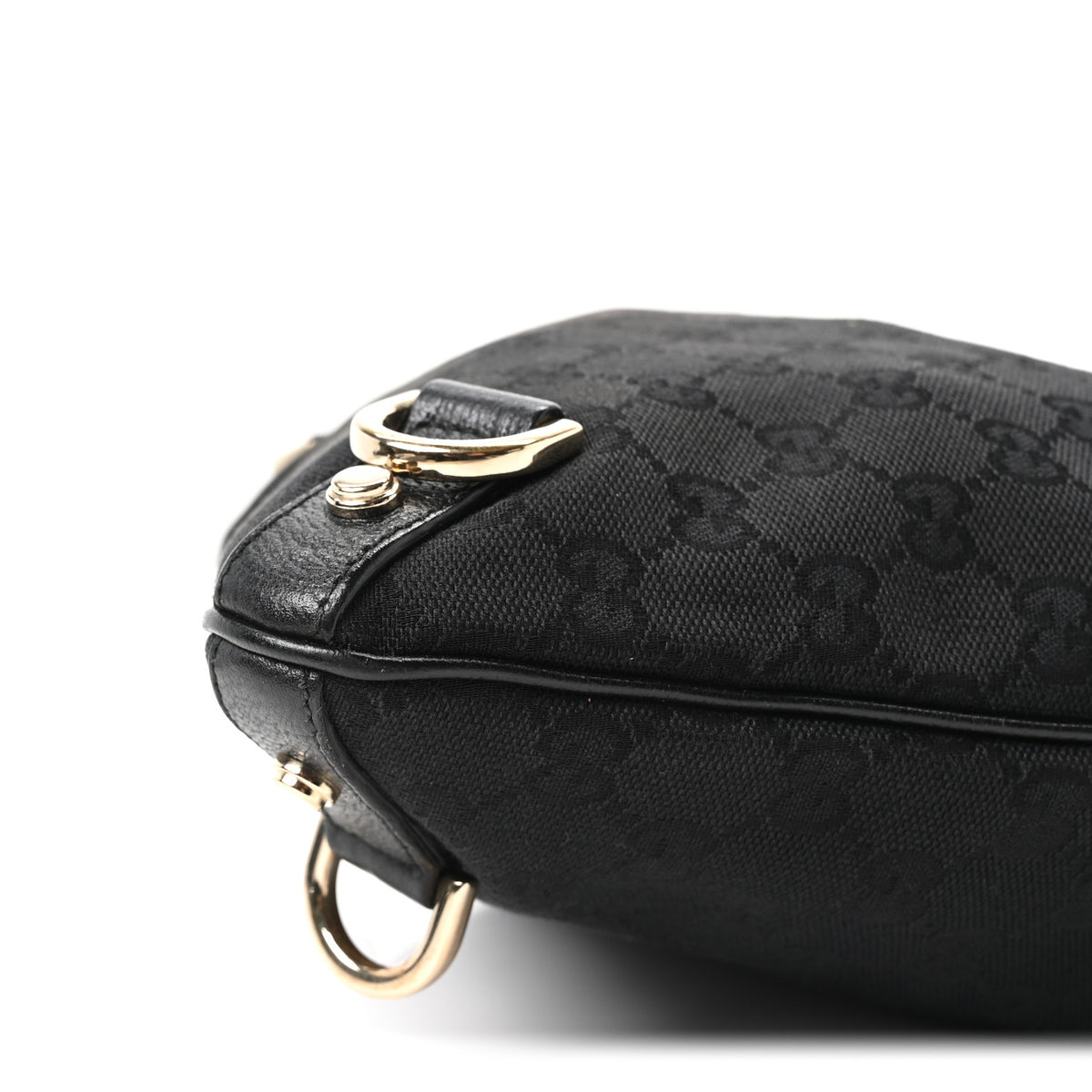 Gucci Monogram Abbey Messenger Bag Black 10 of 10