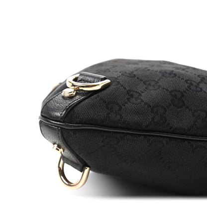 Gucci Monogram Abbey Messenger Bag Black 10 of 10