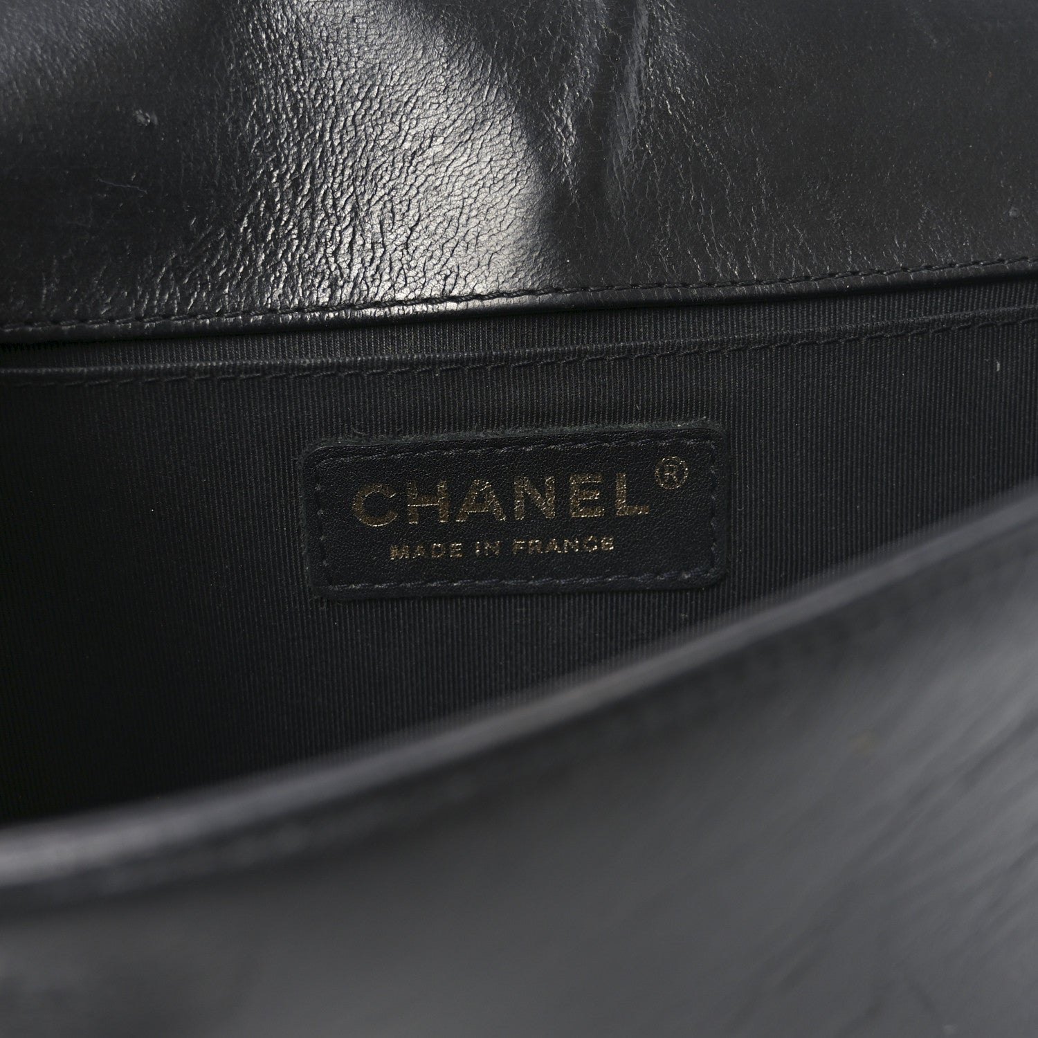 Chanel Calfskin Quilted Medium Boy Flap Black 6 of 10