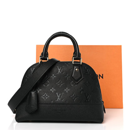 Louis Vuitton Empreinte Neo Alma BB Black 9 of 9