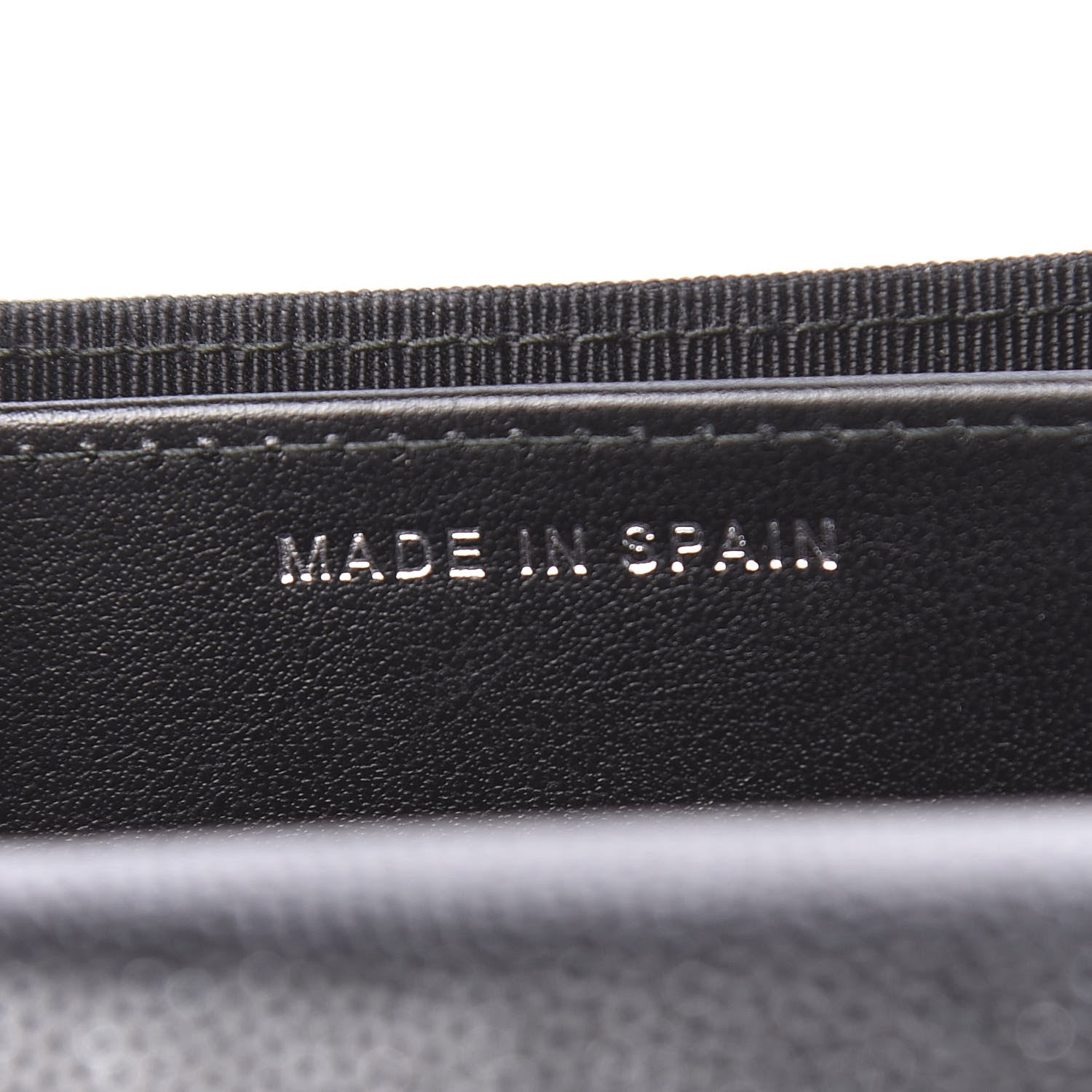 Chanel Iridescent Caviar Quilted Flap Card Holder Wallet Black 8 of 9