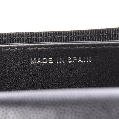 Chanel Iridescent Caviar Quilted Flap Card Holder Wallet Black 8 of 9