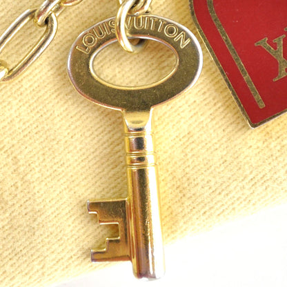 Louis Vuitton PTE Cles Cadenas Key Holder Red 5 of 6