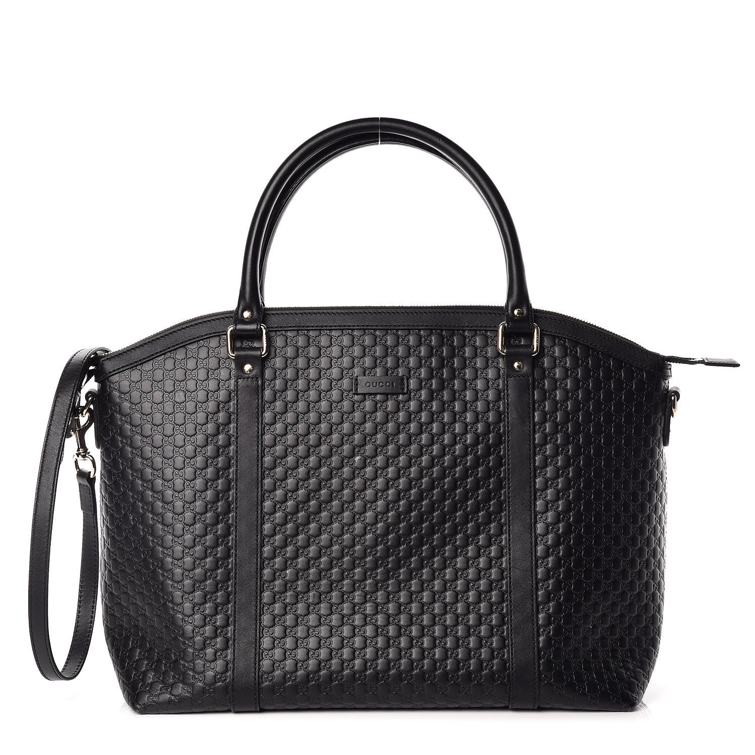 Gucci Soft Microguccissima Dome Satchel Black 1 of 17