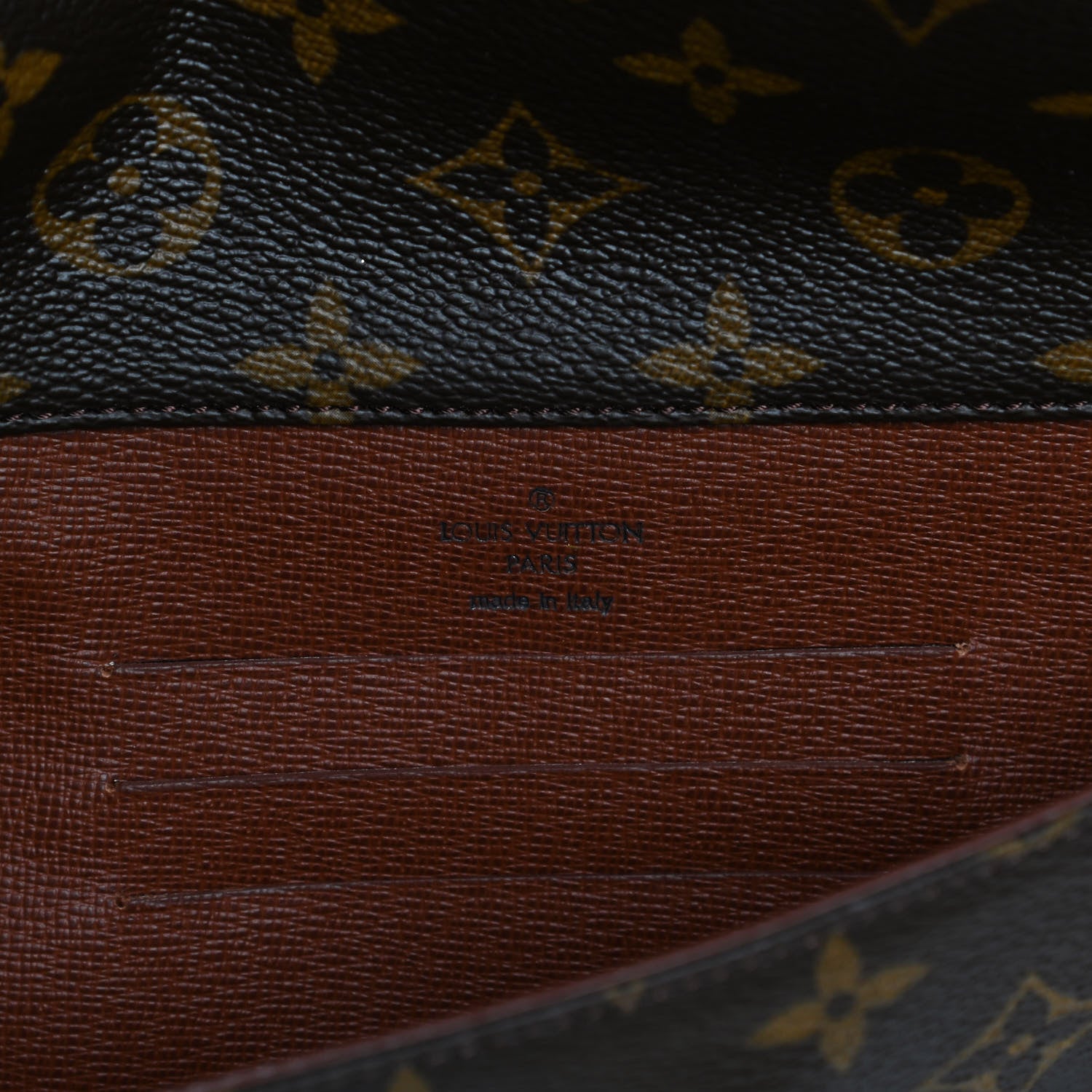 Louis Vuitton Monogram Slim Clutch Sofia Coppola 6 of 10