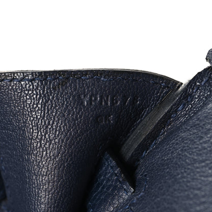 Hermes Togo Birkin 30 Bleu Nuit 7 of 13