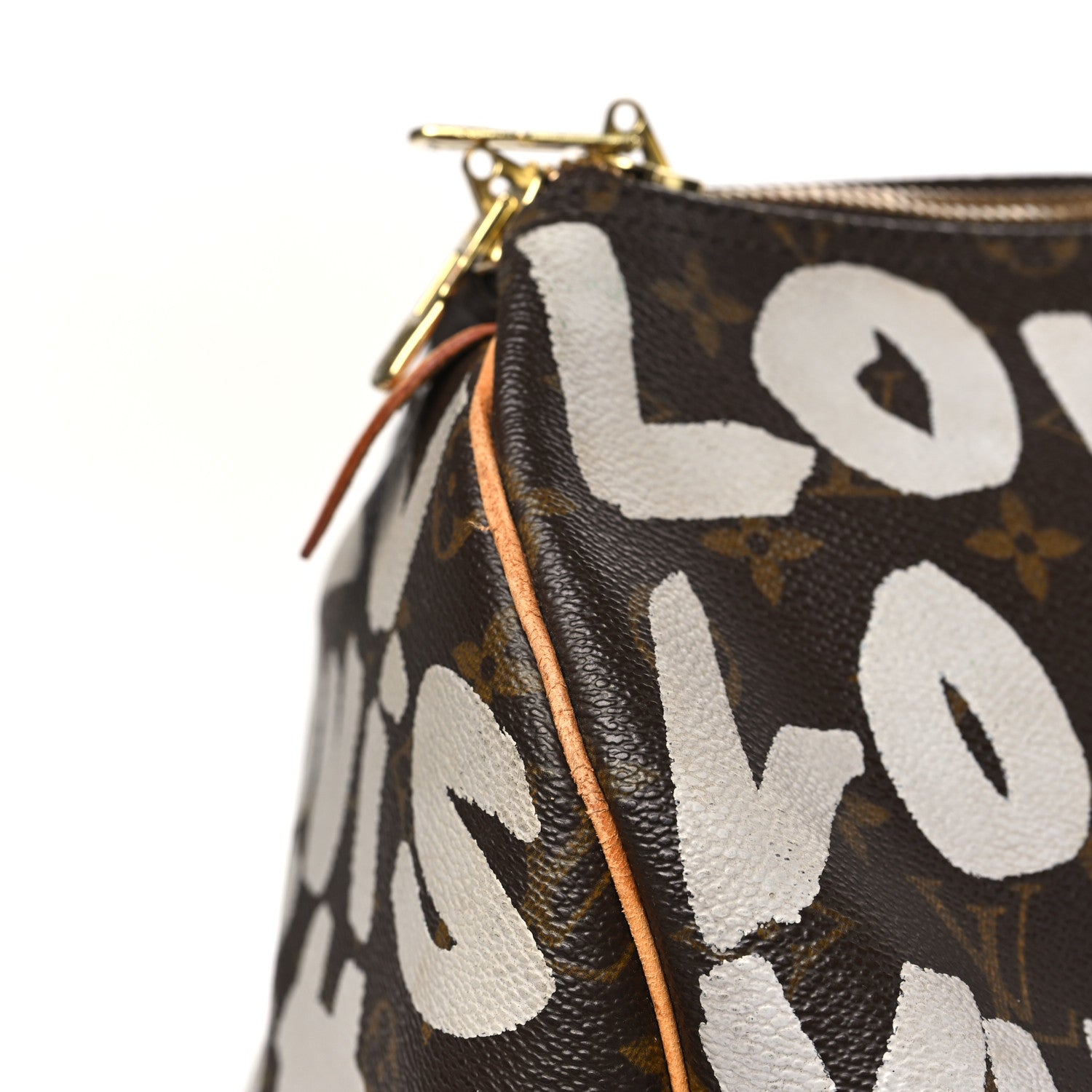 Louis Vuitton Monogram Graffiti Keepall 50 Silver 12 of 12