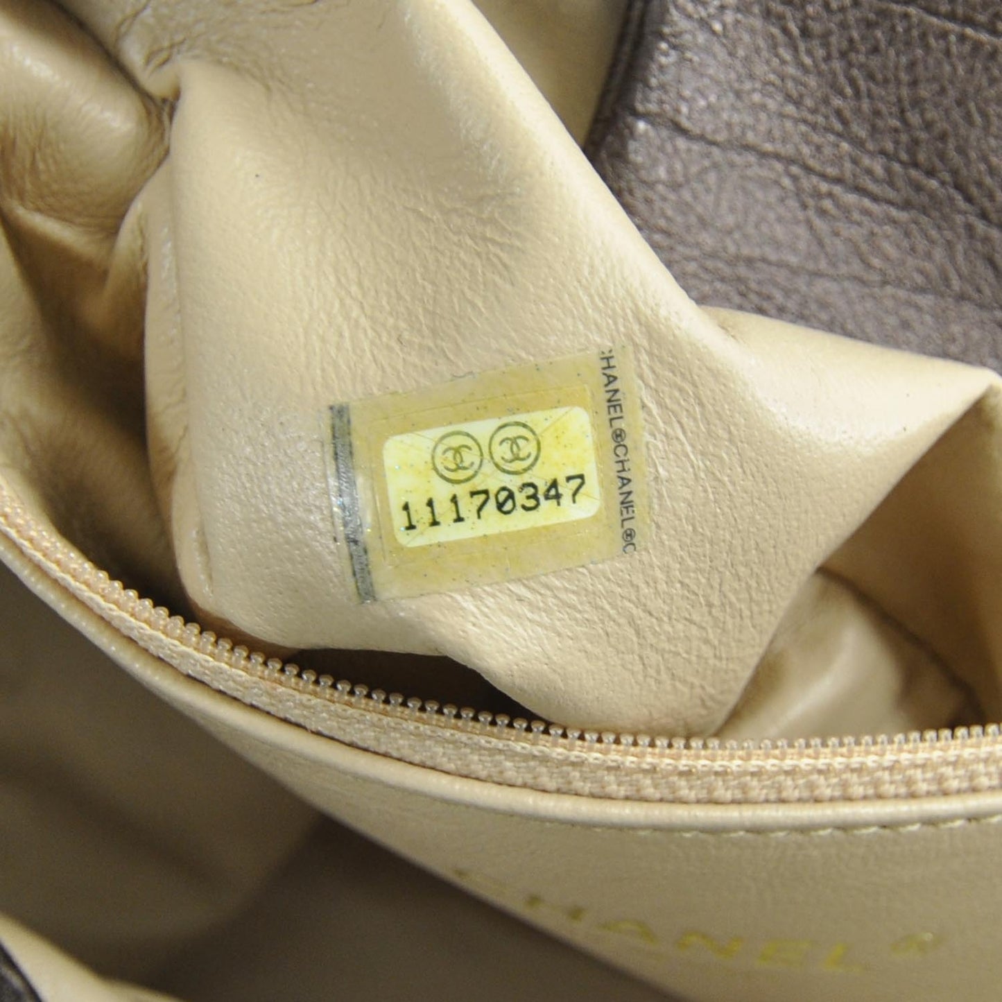 Luxe Ligne Flap Bag Bronze