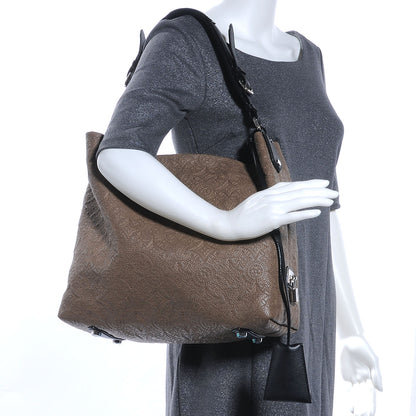 Louis Vuitton Monogram Lambskin Antheia Hobo PM Fumee 2 of 7