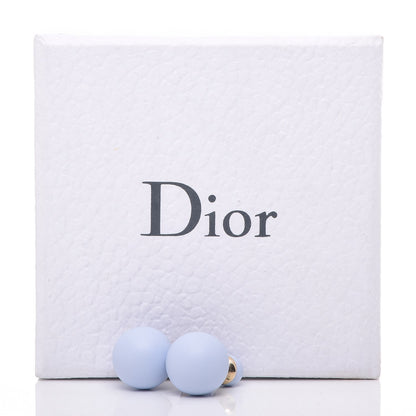 Christian Dior Mise En Dior Tribal Earrings Light Blue 4 of 4