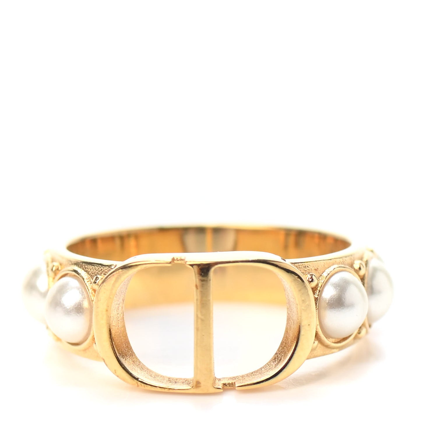 Metal Pearl 30 Montaigne Ring M Gold