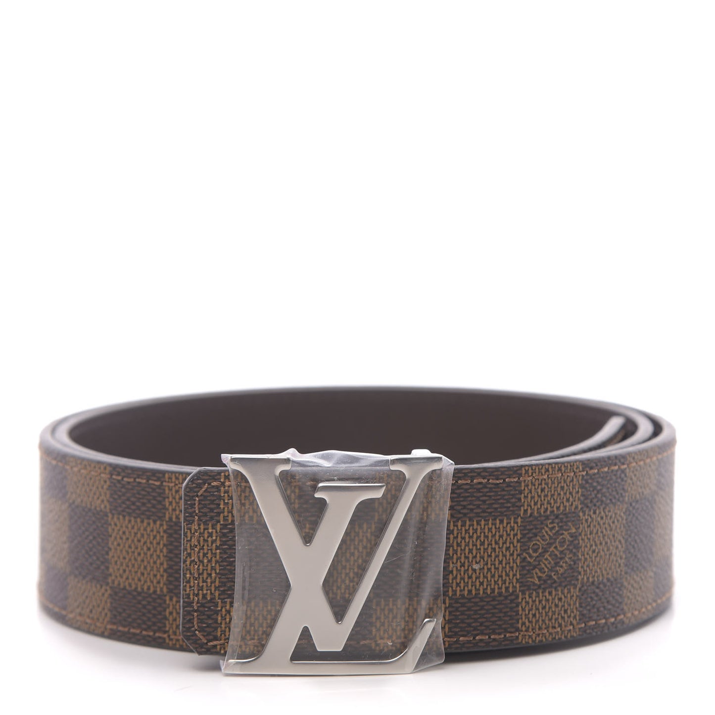 Damier Ebene 40mm LV Initiales Belt 90 36